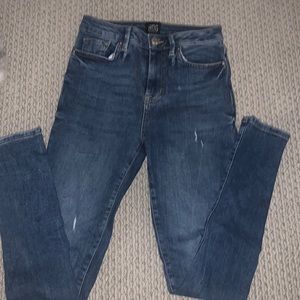 BDG MED DARK WASH JEANS